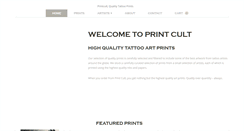 Desktop Screenshot of printcult.com